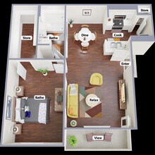 The Magnolia 0107 floor plan